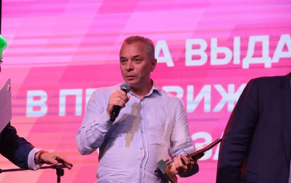 Руководитель Информационного агентства и радио Sputnik Армения Дмитрий Писаренко на церемонии награждения премии Медиа-Менеджер России (1 июля 2021). Москва - Sputnik Армения