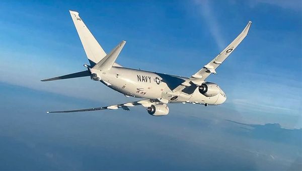 Сопровождение самолета-разведчика Boeing P-8 Poseidon над Черным морем - Sputnik Армения