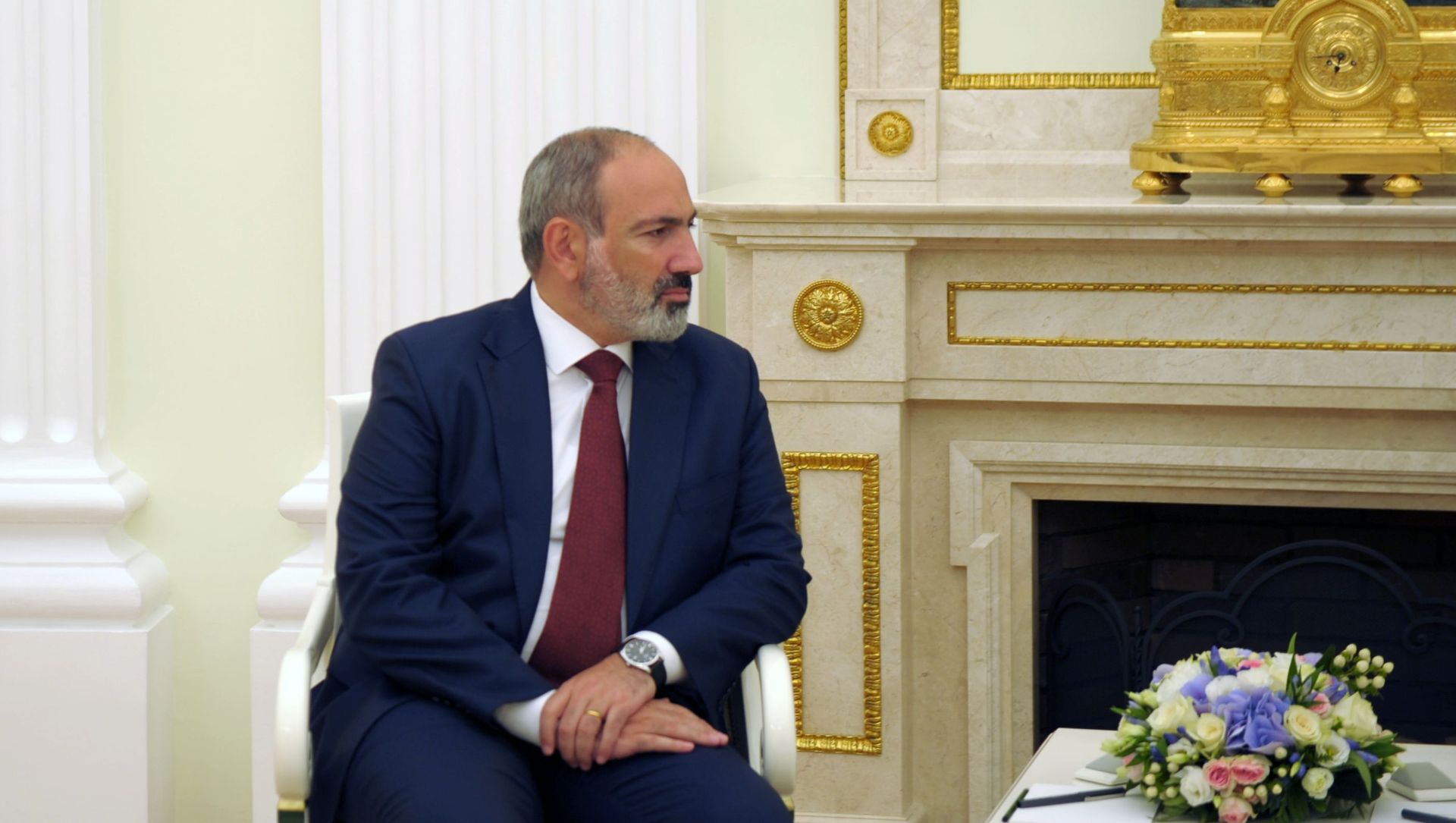 Переговоры и.о. премьер-министра Армении Никола Пашиняна и президента РФ Владимира Путина (7 июля 2021). Москва - Sputnik Армения, 1920, 07.07.2021