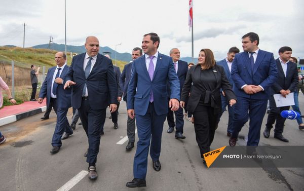 Կամրջի հիմնարկեքի արարողություն - Sputnik Արմենիա