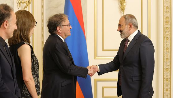 И.о. премьер-министра Никол Пашинян принял Ара Тораняна (9 мюля 2021). Еревaн - Sputnik Արմենիա