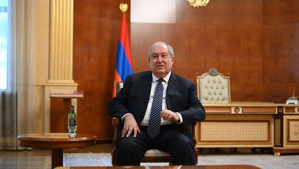 Президент Армен Саркисян - Sputnik Армения