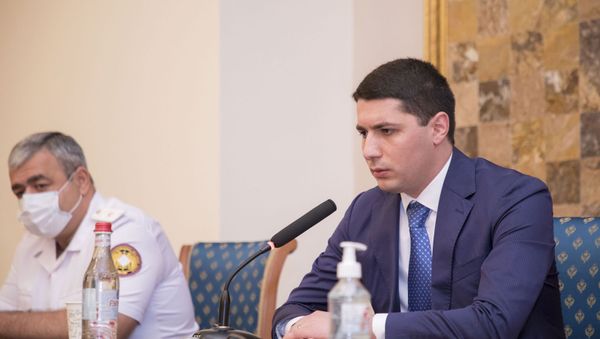 Аргишти Кярамян, назначенный председателем СК Армении, провел первую консультацию (14 июля 2021). Еревaн - Sputnik Армения