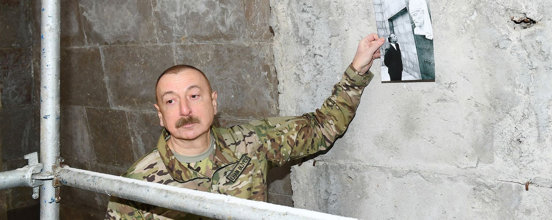 Президент Азербайджана Ильхам Алиев в Шуши Президент Азербайджана Ильхам Алиев в Шуши - Sputnik Արմենիա, 1920, 14.07.2021