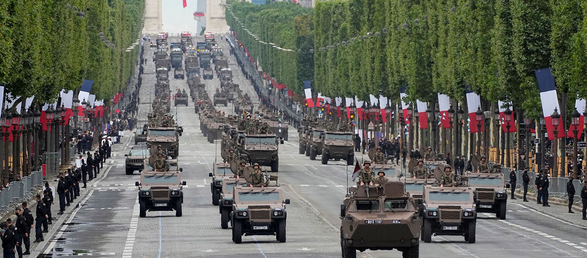 Парад в честь Дня взятия Бастилии  (14 июля 2021). Париж - Sputnik Արմենիա, 1920, 14.07.2021