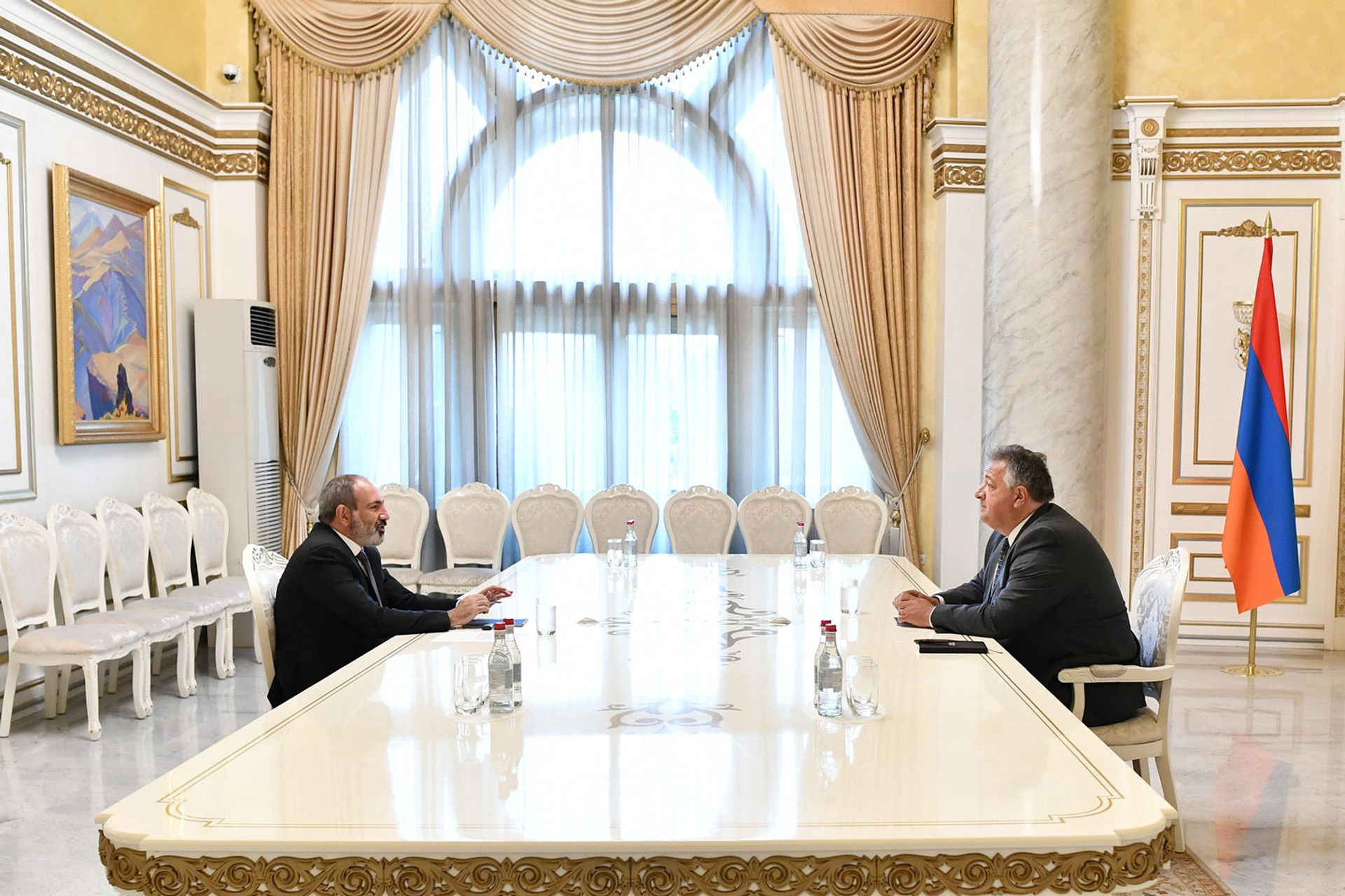 Կորոնավիրուսային իրավիճակն այս պահին կառավարելի է. Փաշինյանն ընդունել է Աֆեյանին - Sputnik Արմենիա, 1920, 18.07.2021