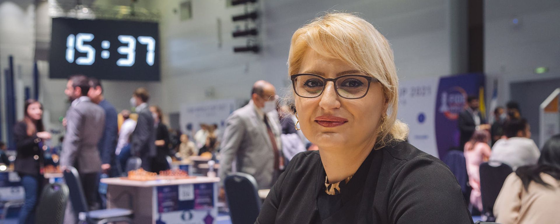 Элина Даниелян на Чемпионате мира по шахматам в Сочи - Sputnik Արմենիա, 1920, 29.09.2021