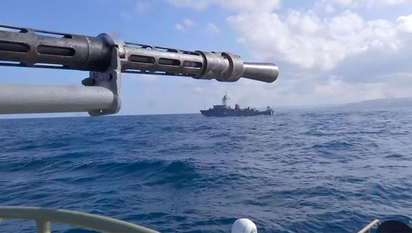 Репетиция Главного военно-морского парада ко дню ВМФ в Тартусе - Sputnik Армения