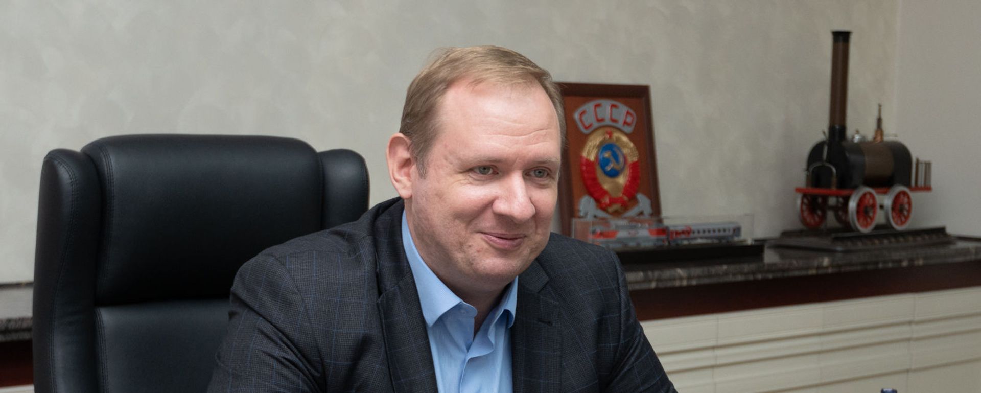 Генеральный директор ЗАО Южно-Кавказская железная дорога Алексей Мельников - Sputnik Армения, 1920, 30.07.2021