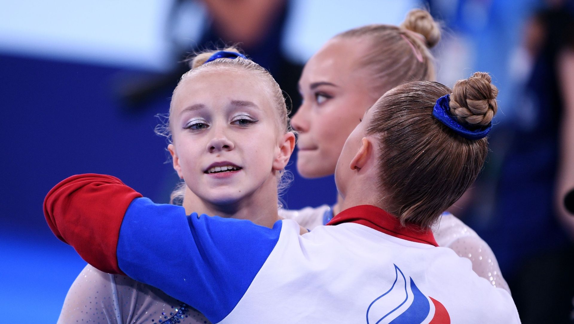 Российские спортсменки по спортивной гимнастике на Олимпийских играх в Токио Российские спортсменки по спортивной гимнастике на Олимпийских играх в Токио - Sputnik Армения, 1920, 27.07.2021