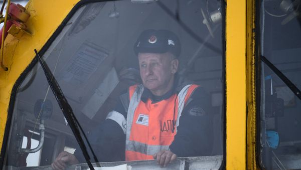 Машинист поезда - Sputnik Армения
