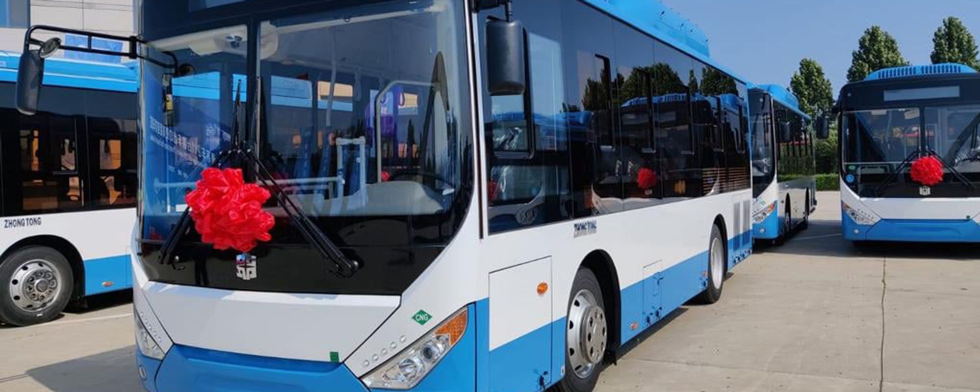 Торжественная церемония отправки новых автобусов для Еревана с завода в Китае - Sputnik Армения, 1920, 12.10.2021