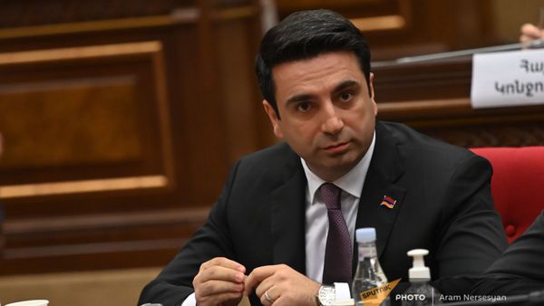 Ален Симонян во время первого заседания парламента Армении 8-го созыва (2 августа 2021). Еревaн - Sputnik Արմենիա