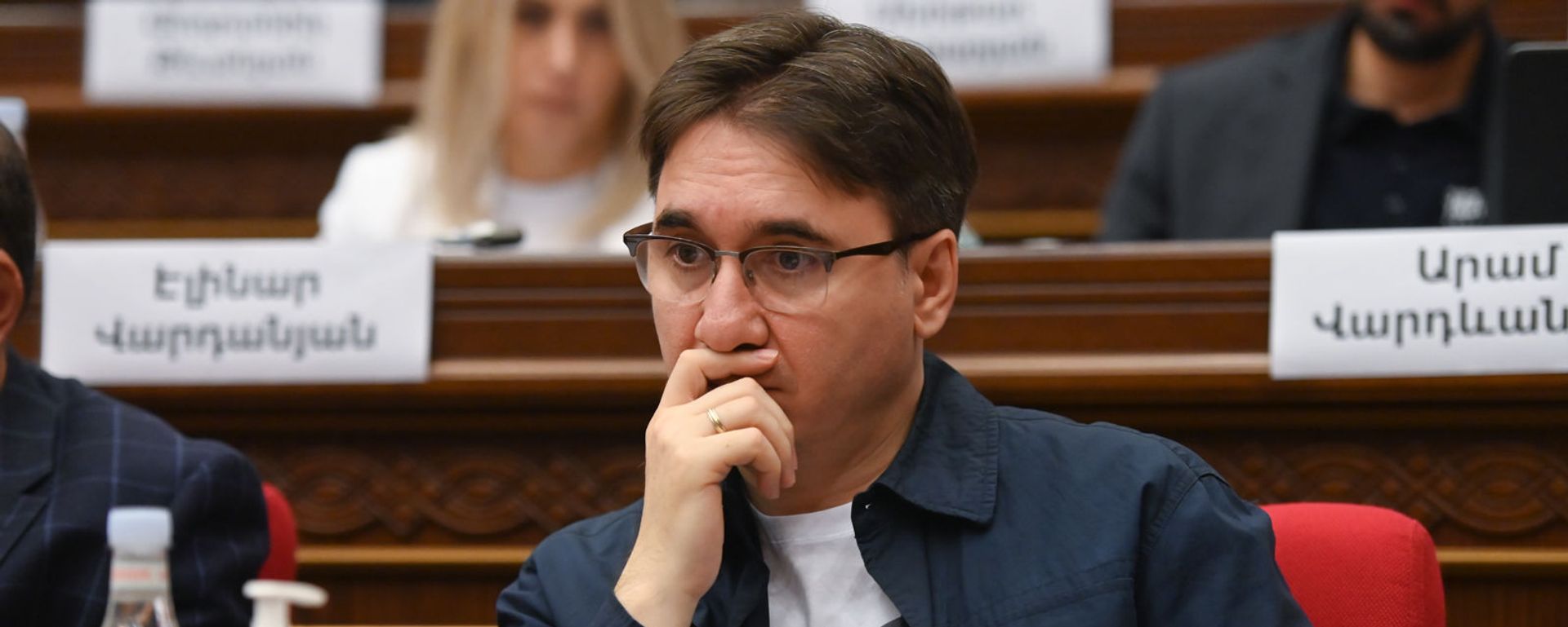  Армен Геворгян во время первого заседания парламента Армении 8-го созыва (2 августа 2021). Еревaн  - Sputnik Армения, 1920, 11.08.2021