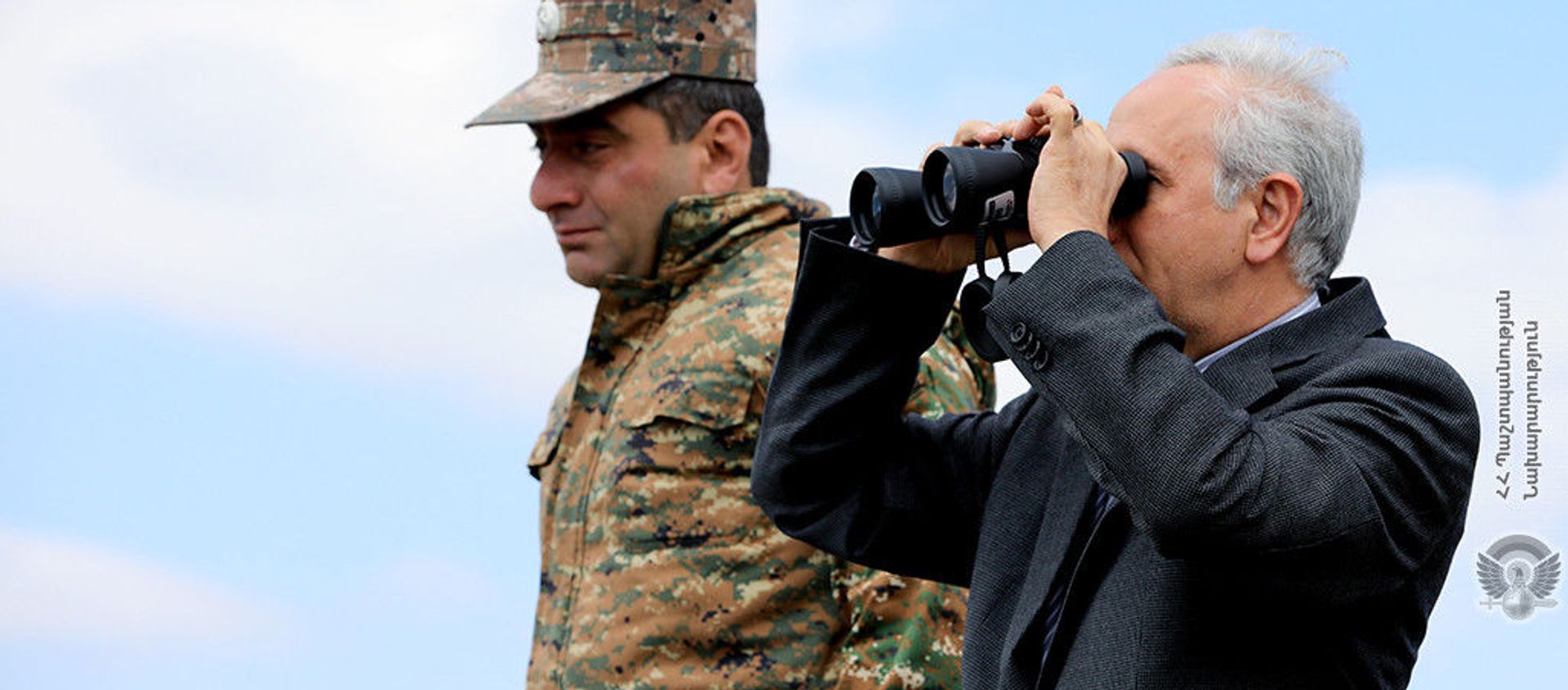Чрезвычайный и Полномочный посол Ирана Аббас Бадахшан Зохури и военный атташе посольства, полковник Бахман Садегин в посетили приграничные территории Гегаркуникской области (3 августа 2021). Гегаркуник - Sputnik Արմենիա, 1920, 03.08.2021