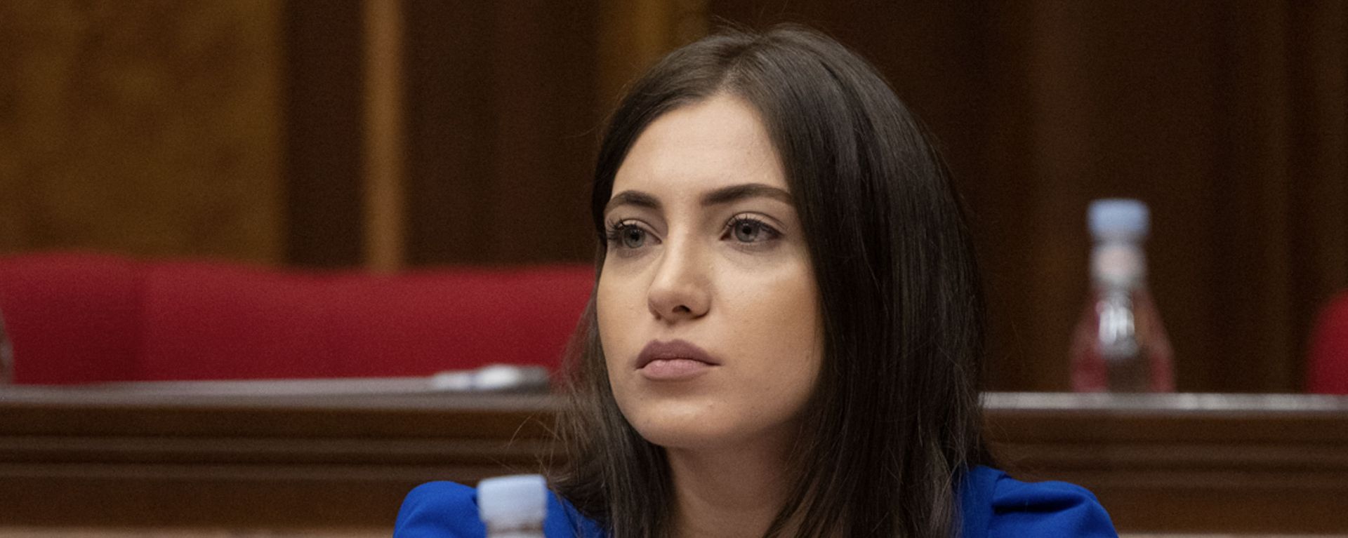 Анна Мкртчян на первом заседании парламента Армении (2 августа 2021). Еревaн - Sputnik Армения, 1920, 11.08.2021