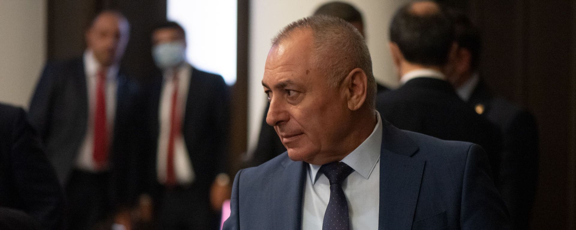 Министр по ЧС Андраник Пилоян на заседании правительства (6 августа 2021). Еревaн - Sputnik Армения, 1920, 08.09.2021