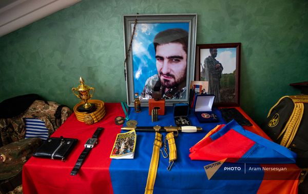 Уголок памяти Абрахама Марухяна Уголок памяти Абрахама Марухяна - Sputnik Армения