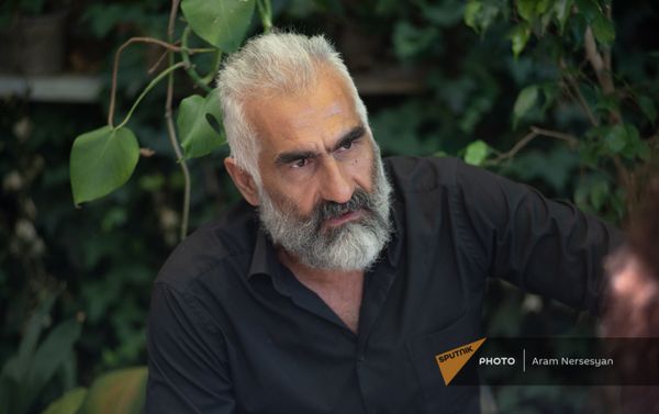 Тигран Марухян, отец погибшего Абрахама Марухяна Тигран Марухян, отец погибшего Абрахама Марухяна - Sputnik Армения