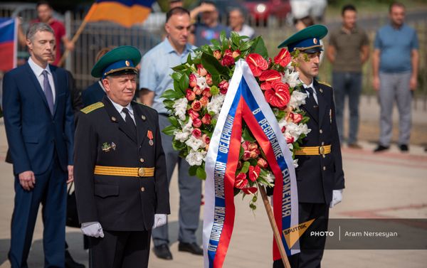Tоржественное мероприятие в честь годовщины Ошаканской битвы (17 августа 2021). Ошакан - Sputnik Армения