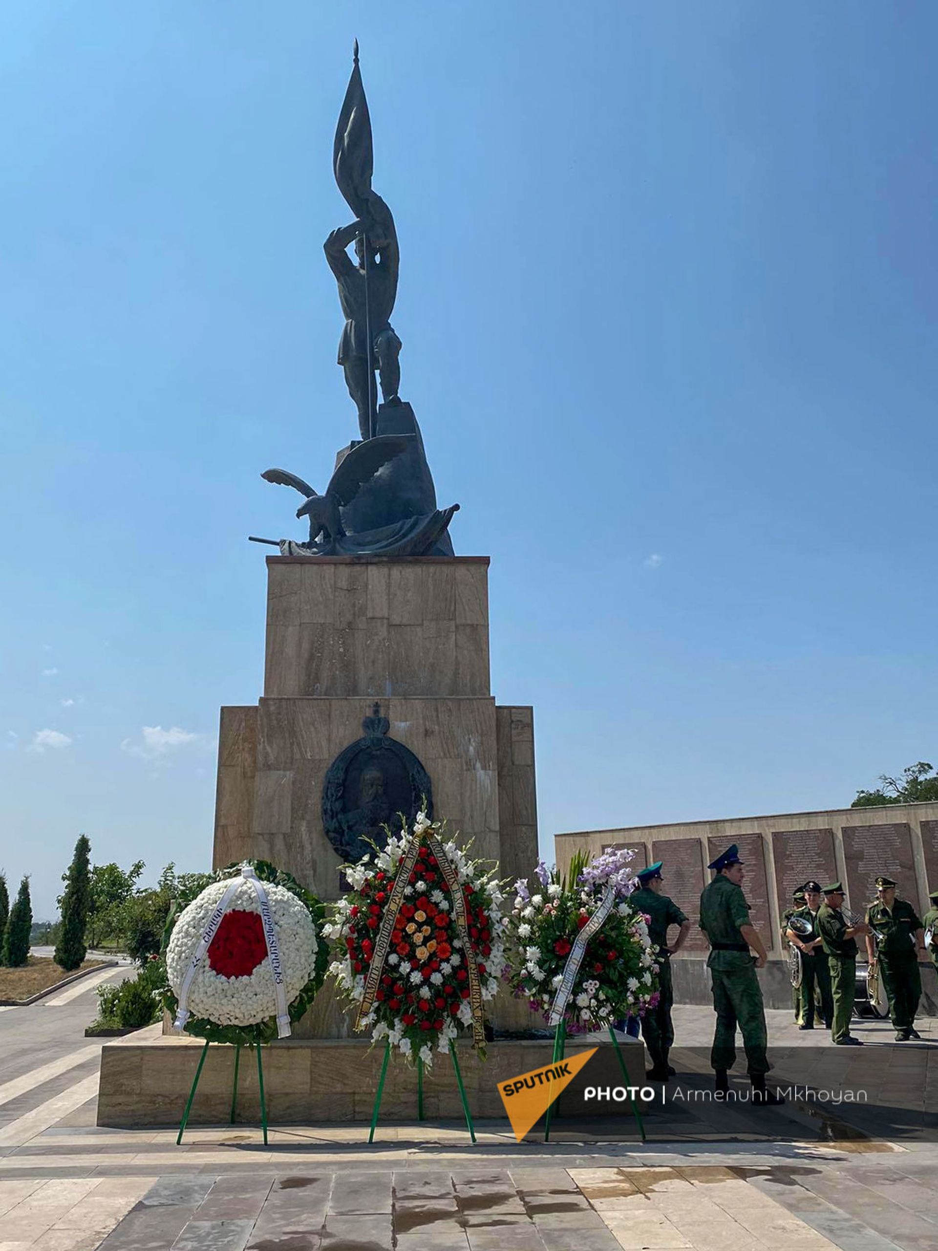 Мероприятие, посвященное памяти военных, погибших в русско-турецких войнах 19 века на холме Чести (20 августа 2021). Гюмри - Sputnik Армения, 1920, 14.09.2021