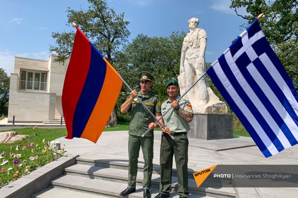 Открытие международного военного конкурса Воин мира (22 августа 2021). Дилижан Открытие международного военного конкурса Воин мира (22 августа 2021). Дилижан - Sputnik Армения