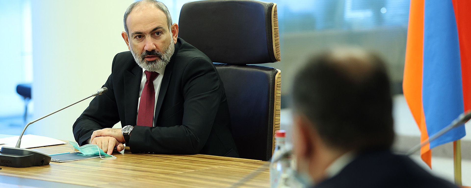 Премьер-министр Никол Пашинян на внеочередном заседании Совета коллективной безопасности ОДКБ  - Sputnik Արմենիա, 1920, 09.01.2022