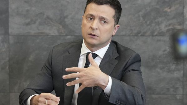 Президент Украины Владимир Зеленский во время пресс-конференции (14 июня 2021). Киев - Sputnik Армения