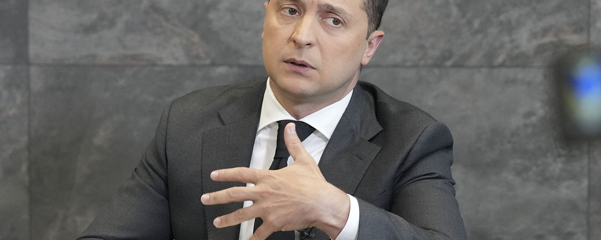 Президент Украины Владимир Зеленский во время пресс-конференции (14 июня 2021). Киев - Sputnik Армения, 1920, 16.12.2021