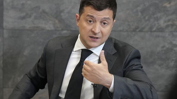 Президент Украины Владимир Зеленский во время пресс-конференции (14 июня 2021). Киев - Sputnik Армения