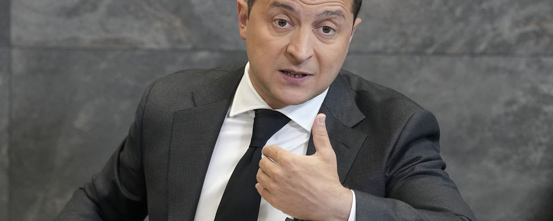 Президент Украины Владимир Зеленский во время пресс-конференции (14 июня 2021). Киев - Sputnik Армения, 1920, 10.09.2021