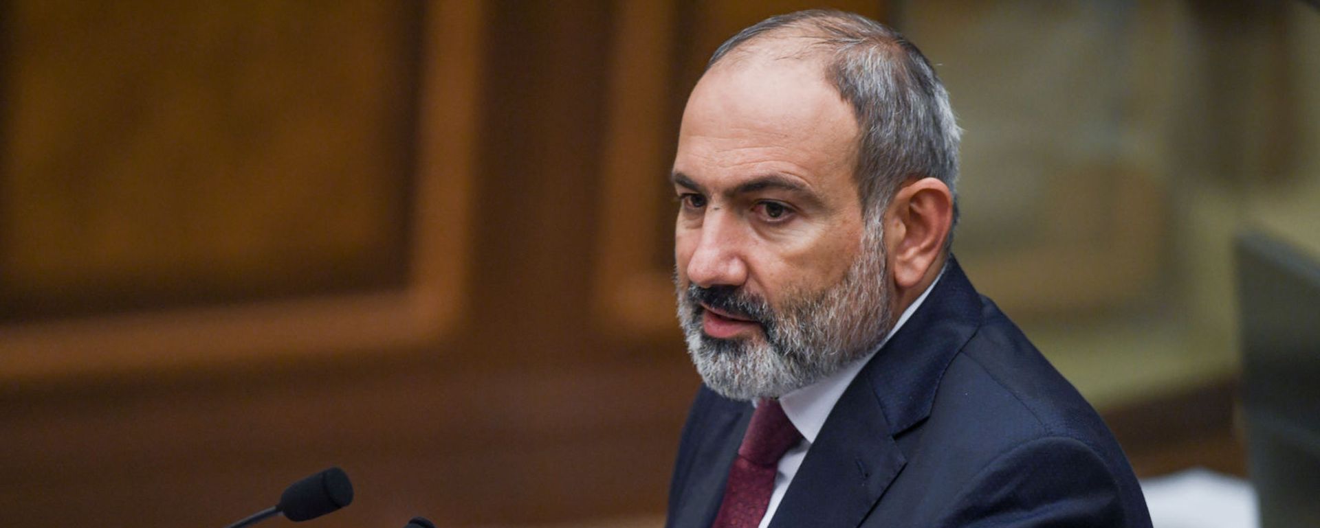  Премьер-министр Никол Пашинян на заседании Парламента Армении (24 августа 2021). Еревaн - Sputnik Армения, 1920, 29.08.2021