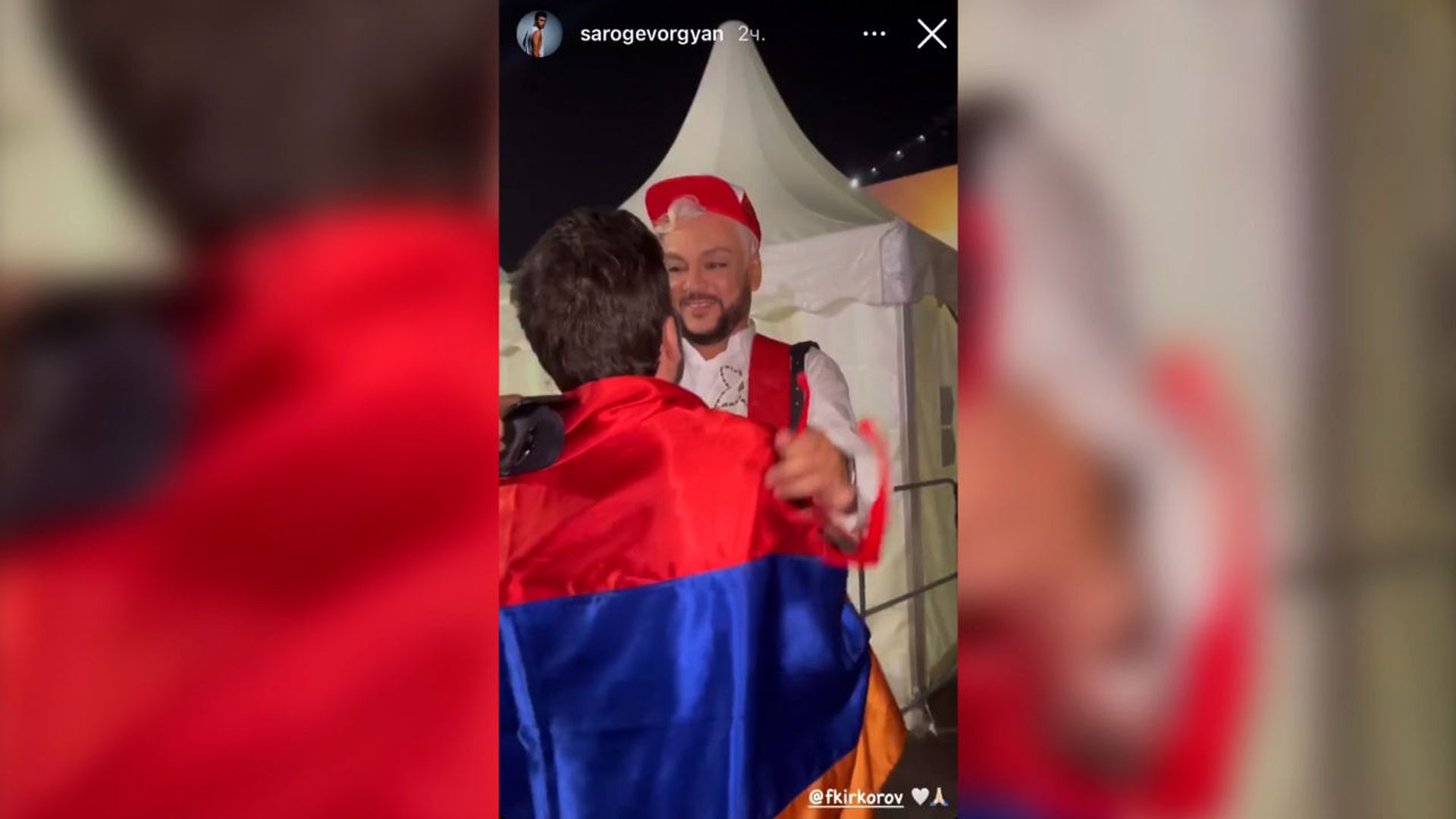 Instagram story Саро Геворкяна - Sputnik Армения, 1920, 14.09.2021