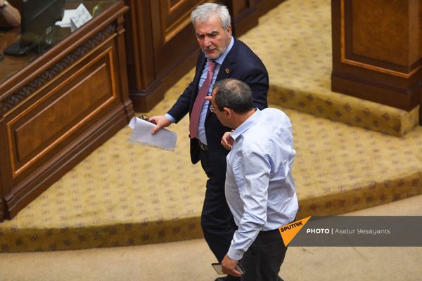 Անդրանիկ Քոչարյանն ու Արծվիկ Մինասյանը - Sputnik Արմենիա