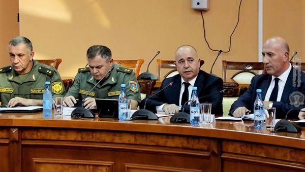 Совещание под председательством министра обороны Аршака Карапетяна (30 августа 2021). Еревaн - Sputnik Армения