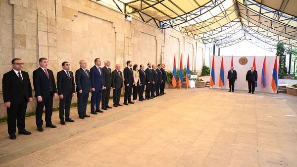 Նախագահական նստավայրում տեղի է ունեցել ՀՀ կառավարության անդամների երդման արարողությունը - Sputnik Արմենիա