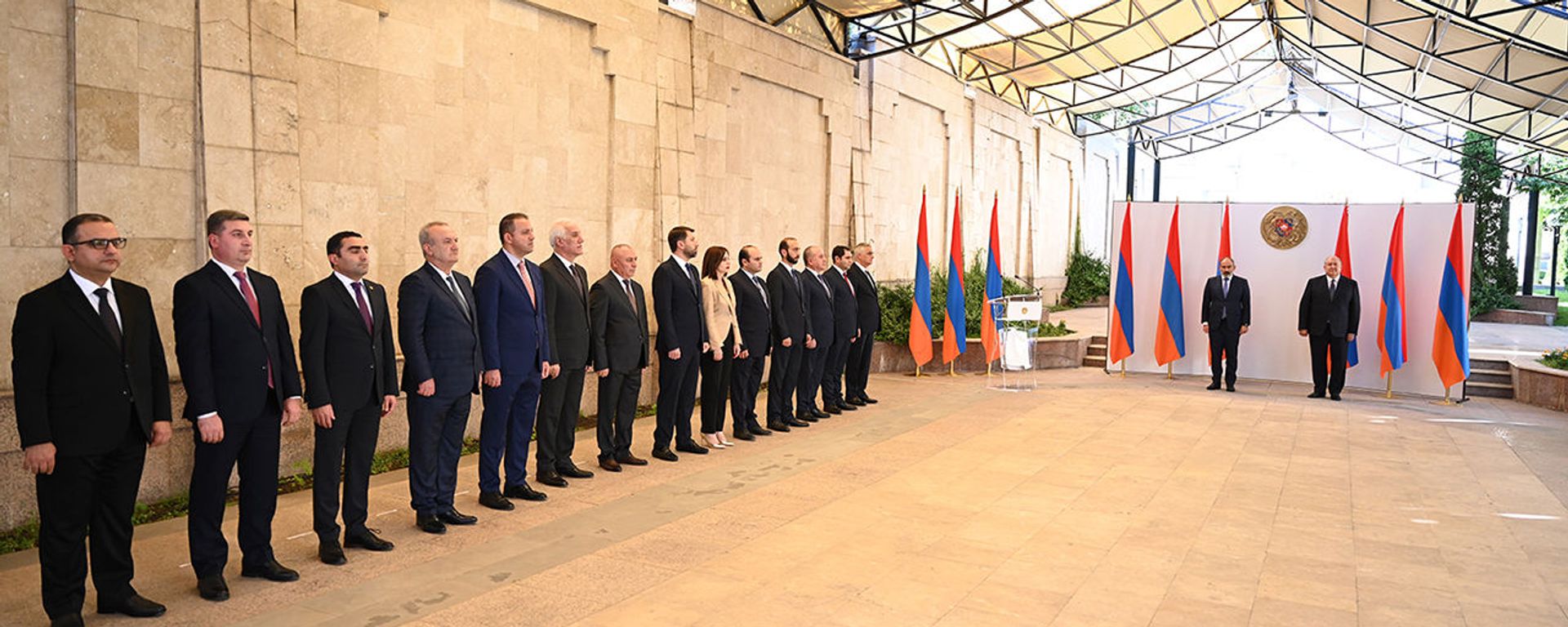 Նախագահական նստավայրում տեղի է ունեցել ՀՀ կառավարության անդամների երդման արարողությունը - Sputnik Արմենիա, 1920, 10.09.2021