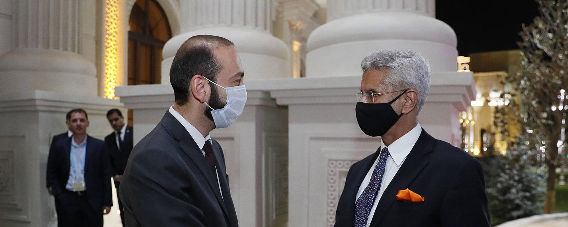Արարատ Միրզոյանի և Սուբրամանյամ Ջայշանկարի  հանդիպումը - Sputnik Արմենիա, 1920, 12.10.2021