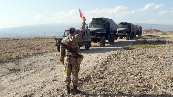 Армянские военнослужащие на комплексных учениях ПВО ВС - Sputnik Армения