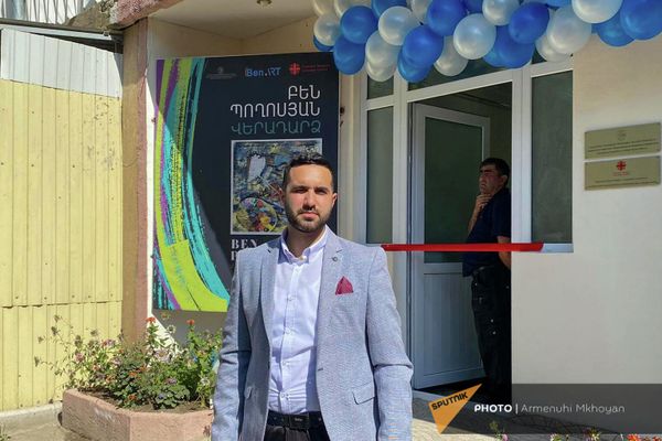 Գյումրու Ղանդիլյան 49 հասցեում այսօր բացվեց երիտասարդ արվեստագետ, 44-օրյա պատերազմի մասնակից Բեն Պողոսյանի պատկերասրահը - Sputnik Արմենիա