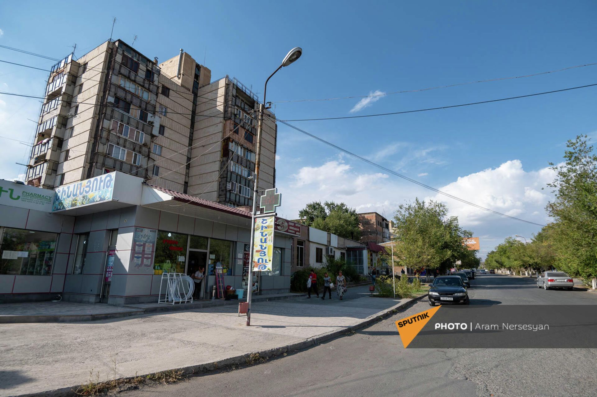 Первое многоквартирное здание Мецамора Первое многоквартирное здание Мецамора - Sputnik Армения, 1920, 18.09.2021