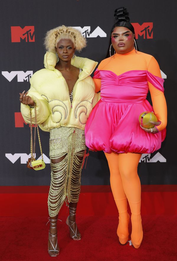 Symone и Kandy Muse на красной дорожке MTV Video Music Awards 2021. - Sputnik Армения