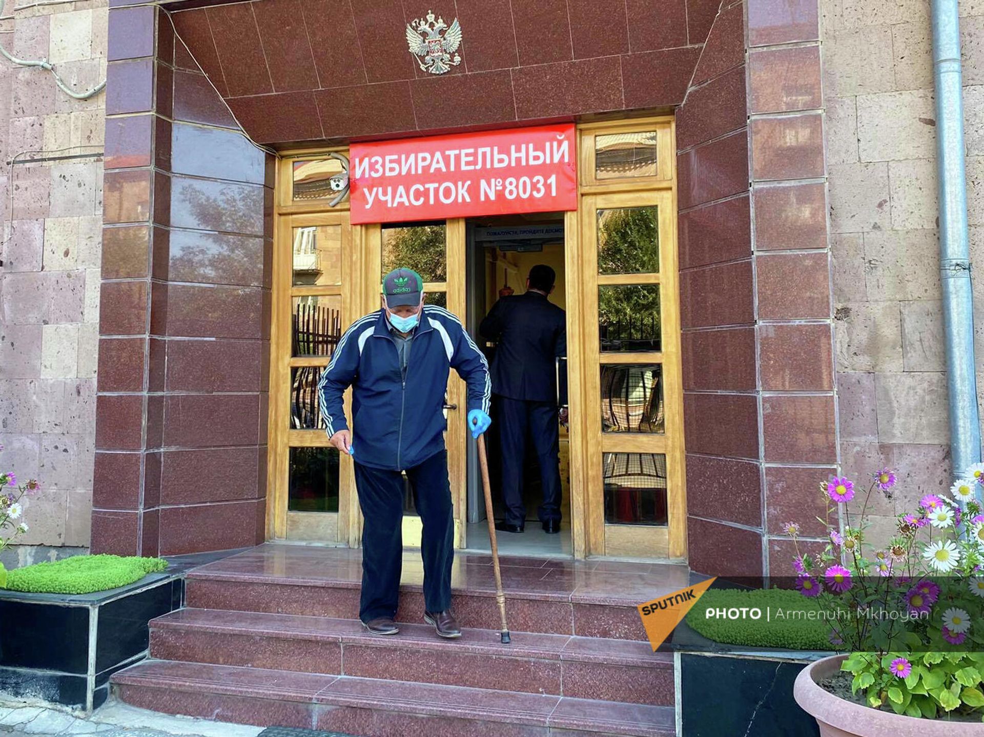 Выборы в Государственную Думу России на территории Генерального консульства РФ в Гюмри (19 сентября 2021). Гюмри - Sputnik Արմենիա, 1920, 19.09.2021