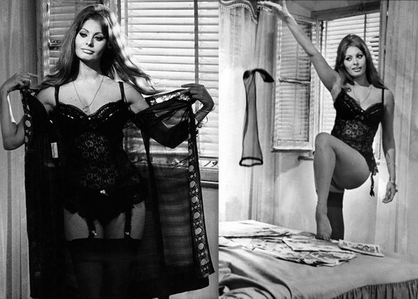 Легендарный стриптиз Софи Лорен в фильме Вчера, сегодня, завтра (1963) режиссера Витторио Де Сика. - Sputnik Армения