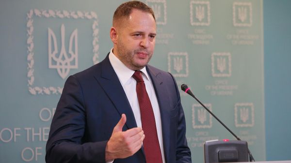 Брифинг нового главы офиса президента Украины Андрея Ермака (12 февраля 2020). Киев - Sputnik Армения