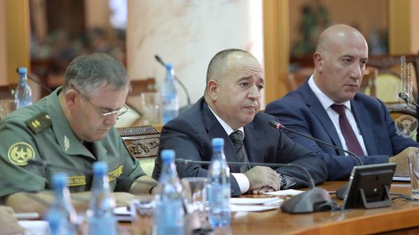 Совещание во главе с министром обороны Аршаком Карапетяном (22 сентября 2021). Еревaн - Sputnik Армения