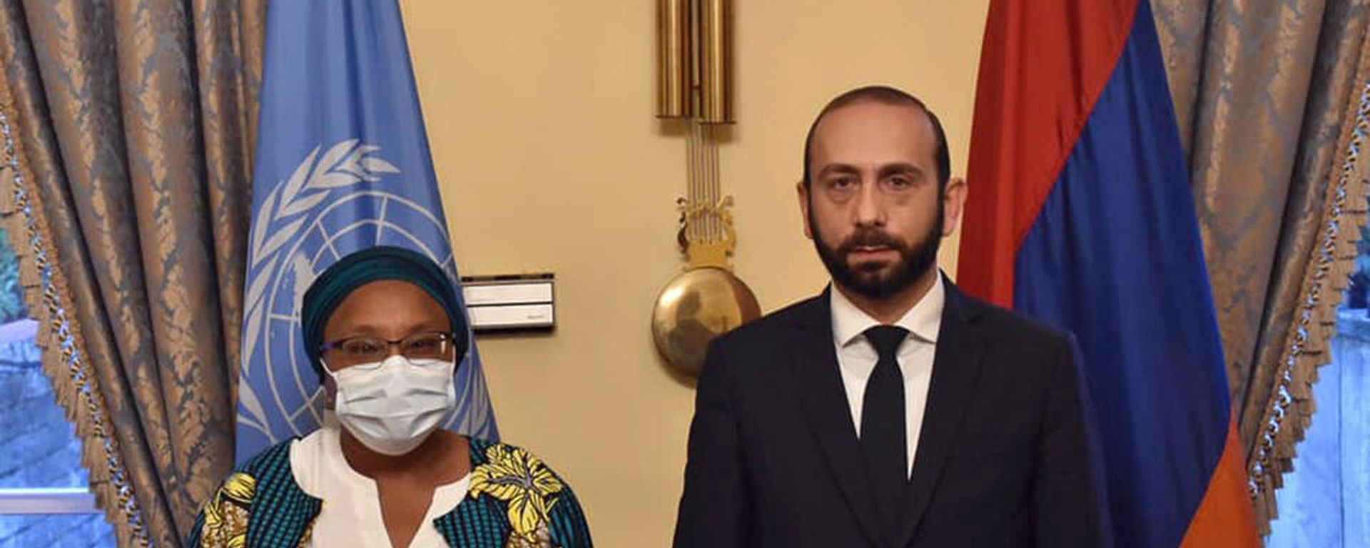 Արարատ Միրզոյանը հանդիպել է ՄԱԿ գլխավոր քարտուղարի հատուկ խորհրդականին - Sputnik Արմենիա, 1920, 25.09.2021