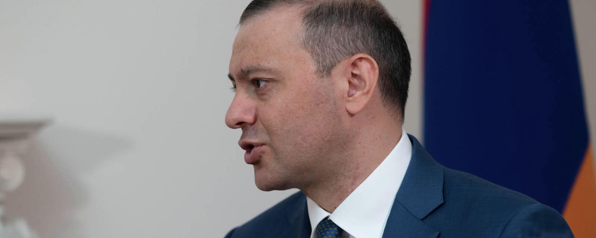 Секретарь Совета безопасности Армении Армен Григорян во время интервью агентству Sputnik Армения - Sputnik Армения, 1920, 07.01.2022