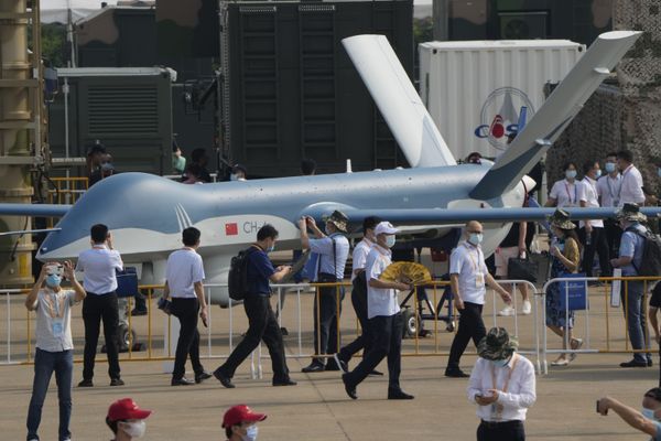Дрон CH-4 на Airshow China в Чжухае, Китай. - Sputnik Армения