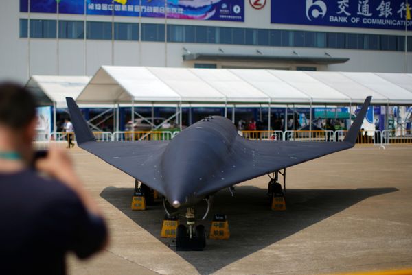 Высотный дрон WZ-8 на Airshow China в Чжухае, Китай. - Sputnik Армения